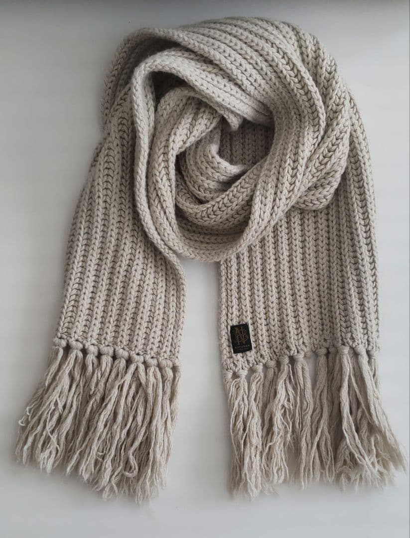 【BATONER♥半額以下】 バトナー ローゲージマフラー アルパカ シルク混