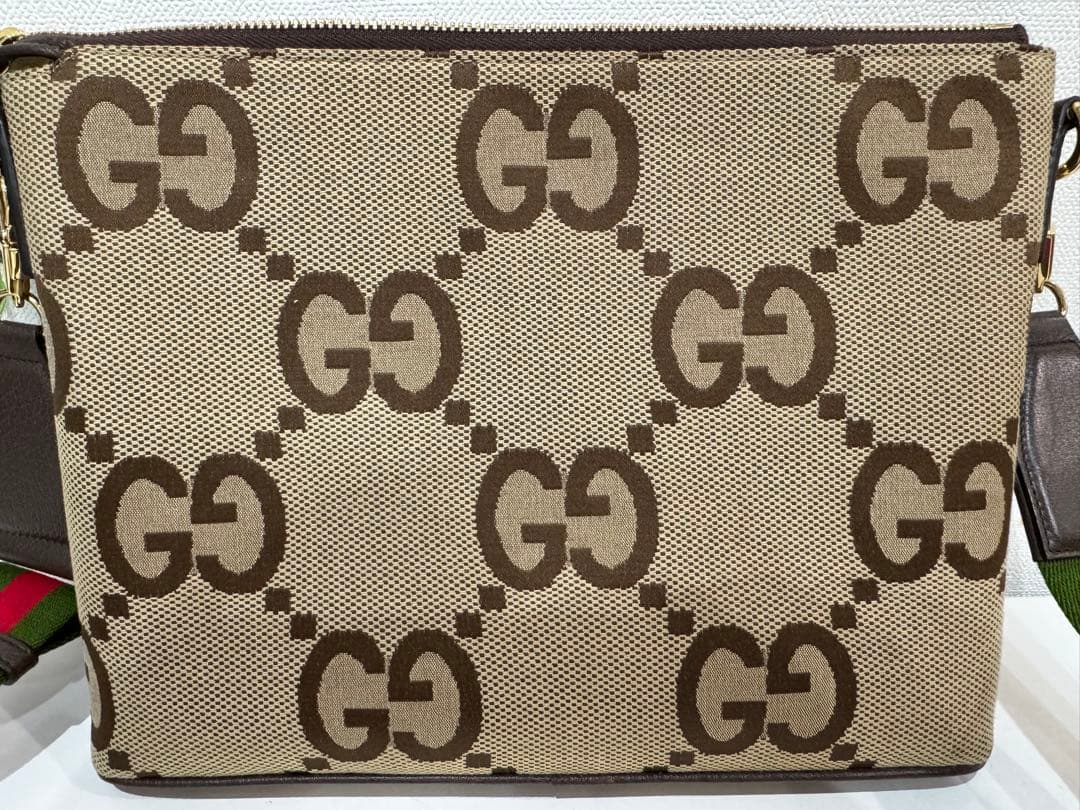 GUCCI ジャンボGG メッセンジャーバッグ