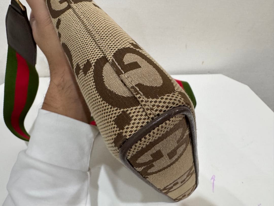 GUCCI ジャンボGG メッセンジャーバッグ