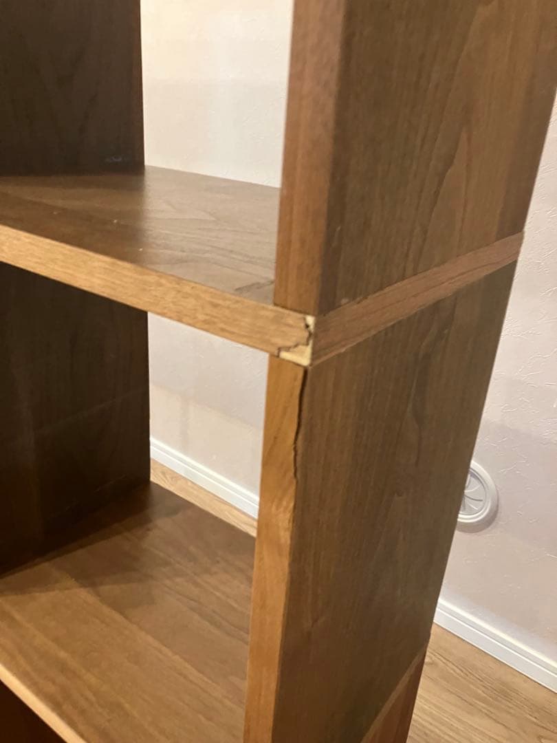 無印良品　スタッキングシェルフセット・5段3列　引き出し付き