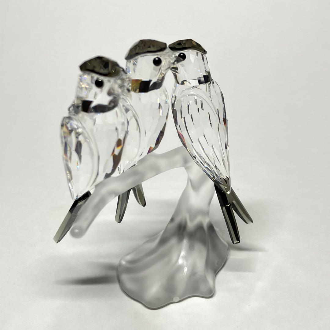 スワロフスキー置物　鳥