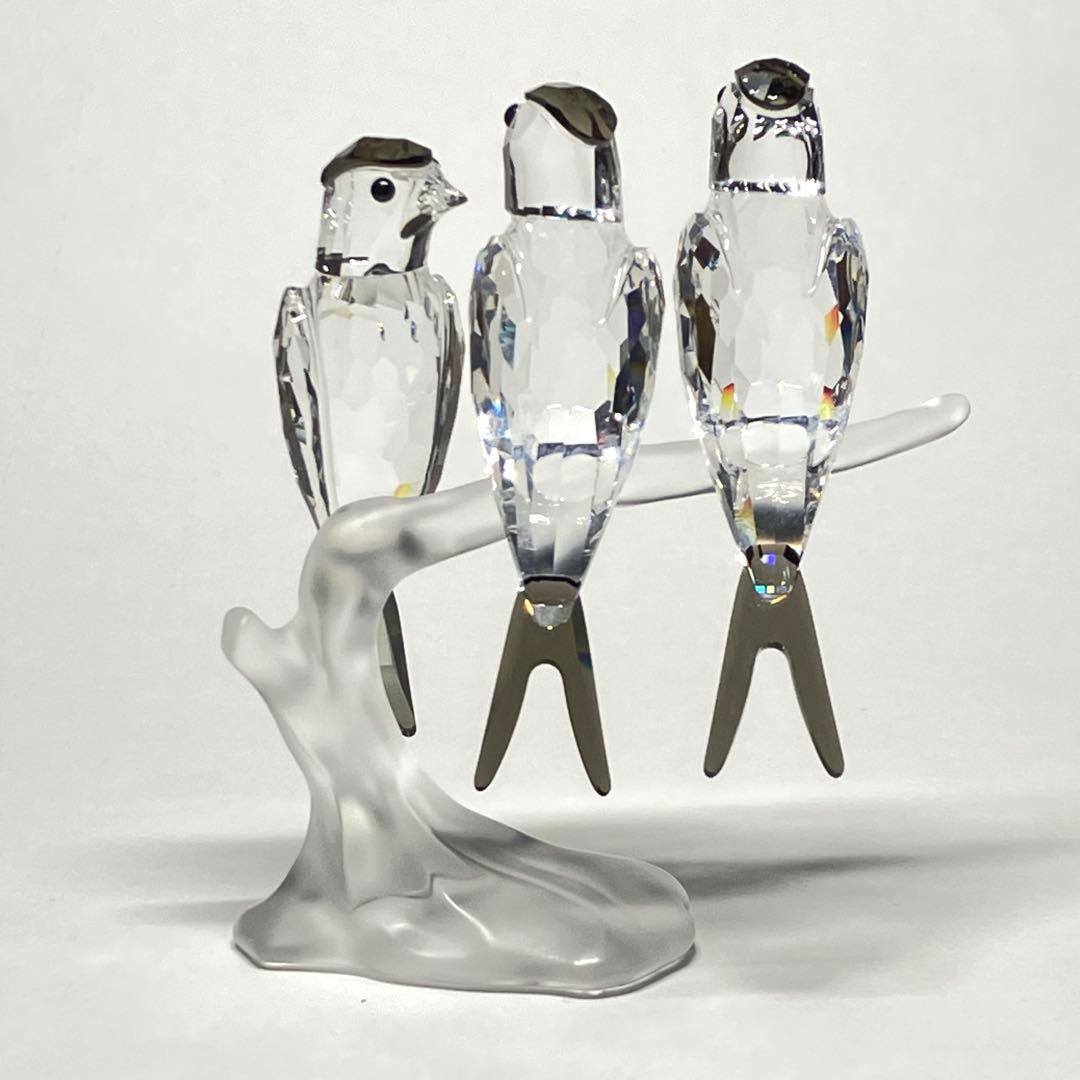 スワロフスキー置物　鳥