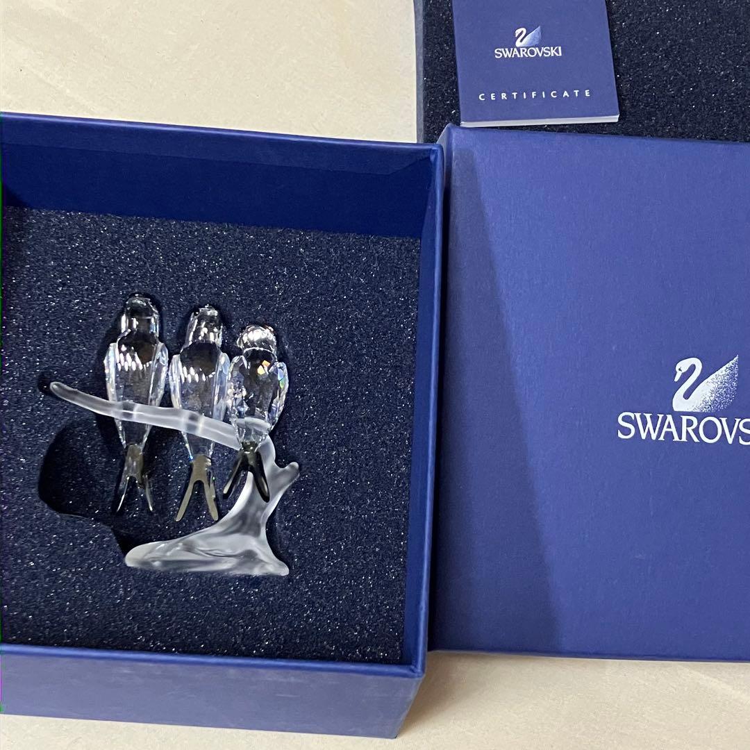 スワロフスキー置物　鳥