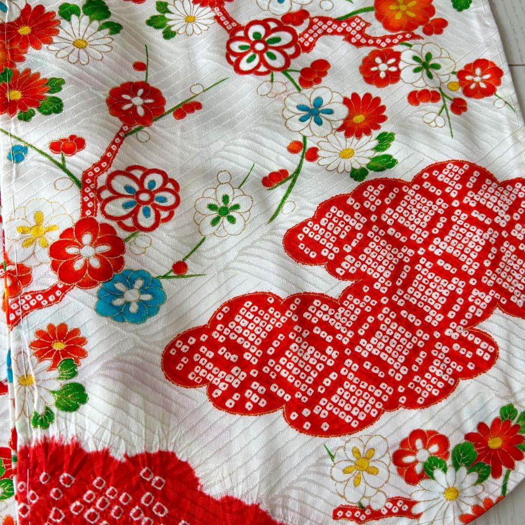 七五三 子供　着物　絞り