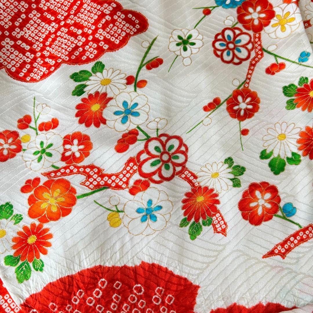 七五三 子供　着物　絞り