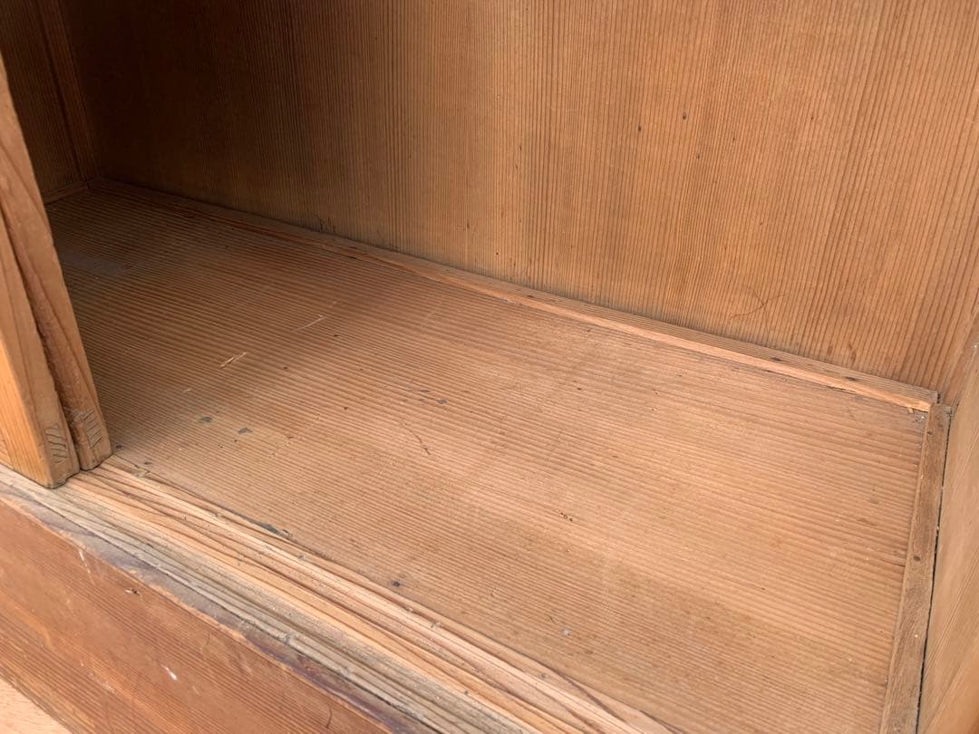 昭和　アンティーク　時代　茶棚　茶道　茶箪笥　箪笥　茶道具　飾り棚　棚　収納　和