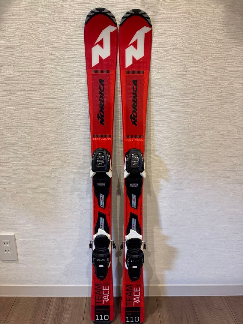 Nordica TEAM RACE 110cm スキー　ビンディングセット