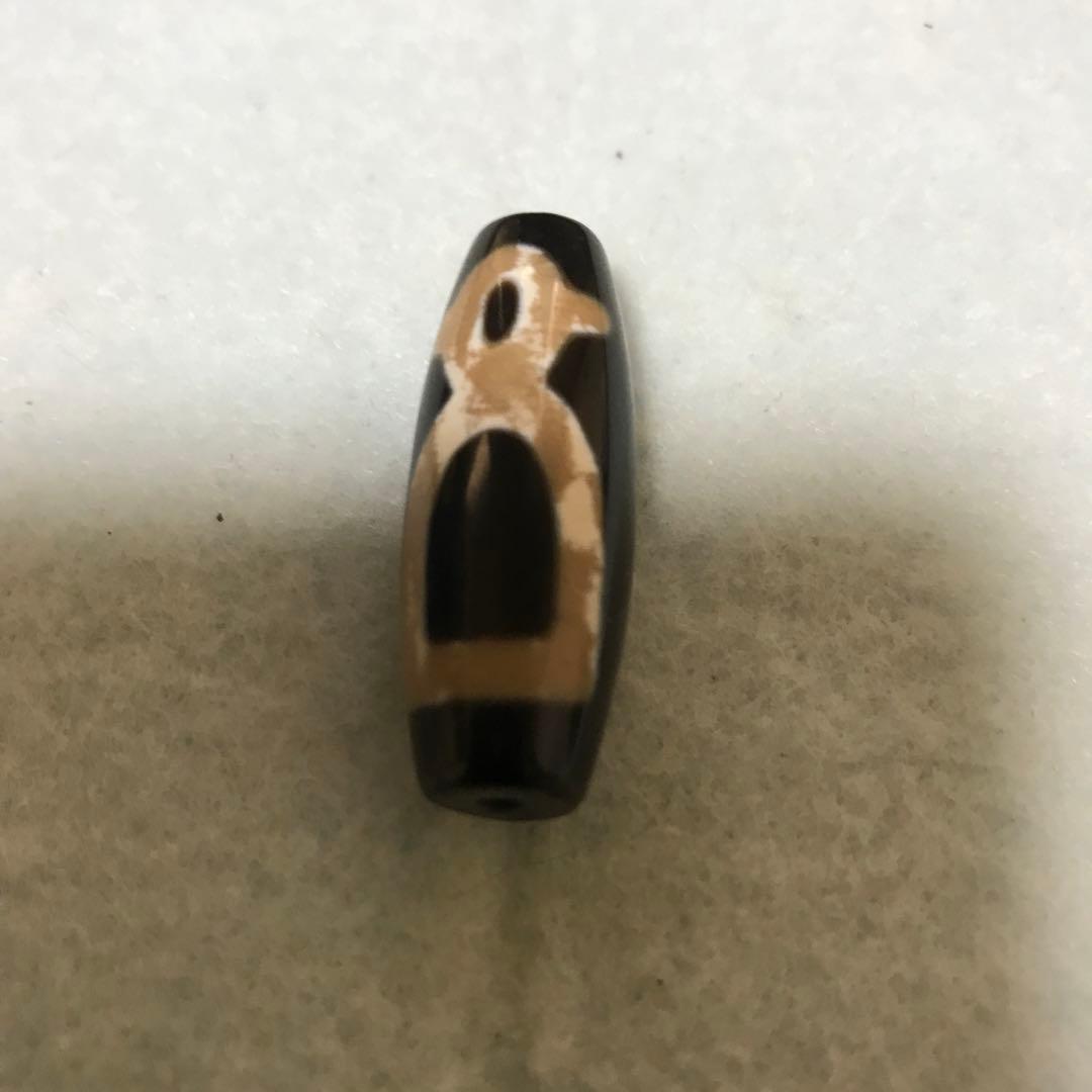 超激レア珍品‼︎ 古代老礦石　財神天珠　黒朱砂