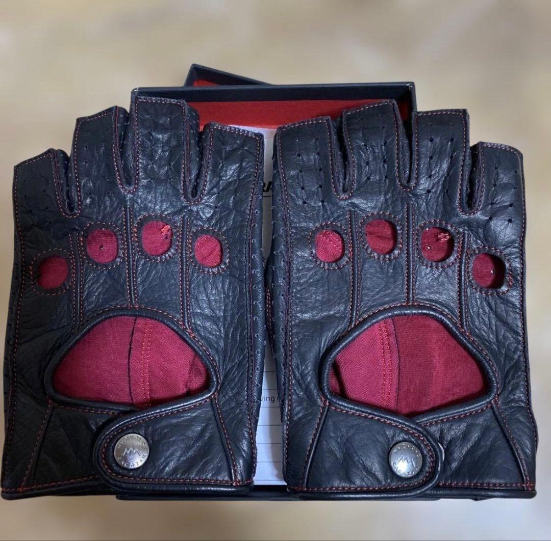 【ほぼ新品】cacazan ドライビンググローブ　ddr-070 本革