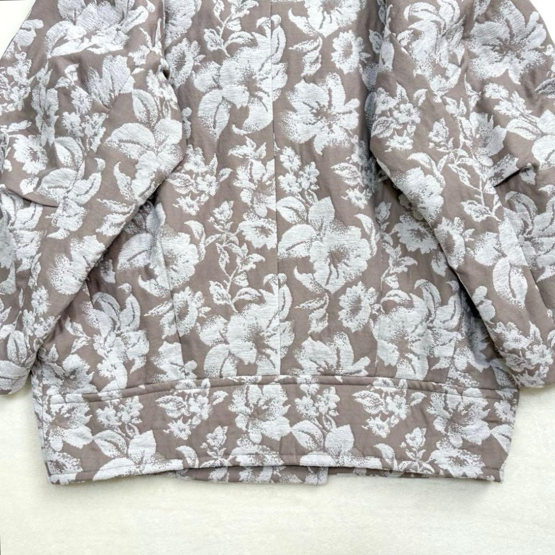 美品 snidelスナイデル ジャガード ミドルコート チェスターコート