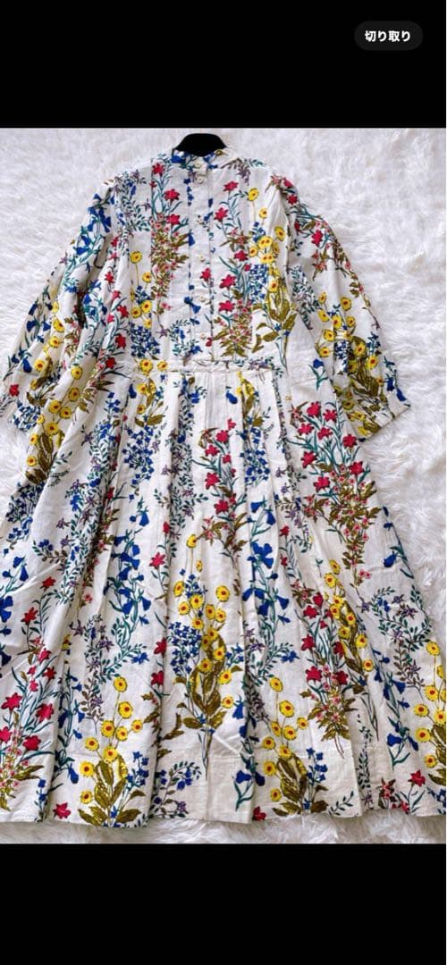 45r 花柄刺繍ワンピース　 ひろっぴさん専用