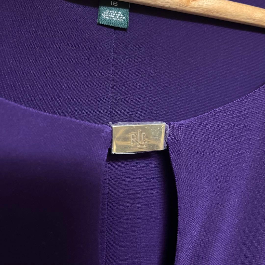 【新品】LAUREN RALPH LAUREN ロイヤルカシュクールドレス