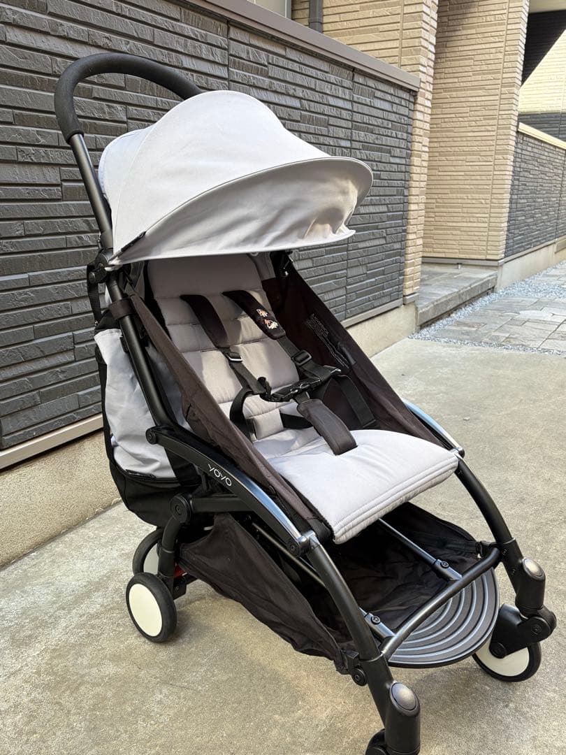 美品✨YOYO6+ ベビーゼン ベビーカー ストーン BABYZEN バック付属