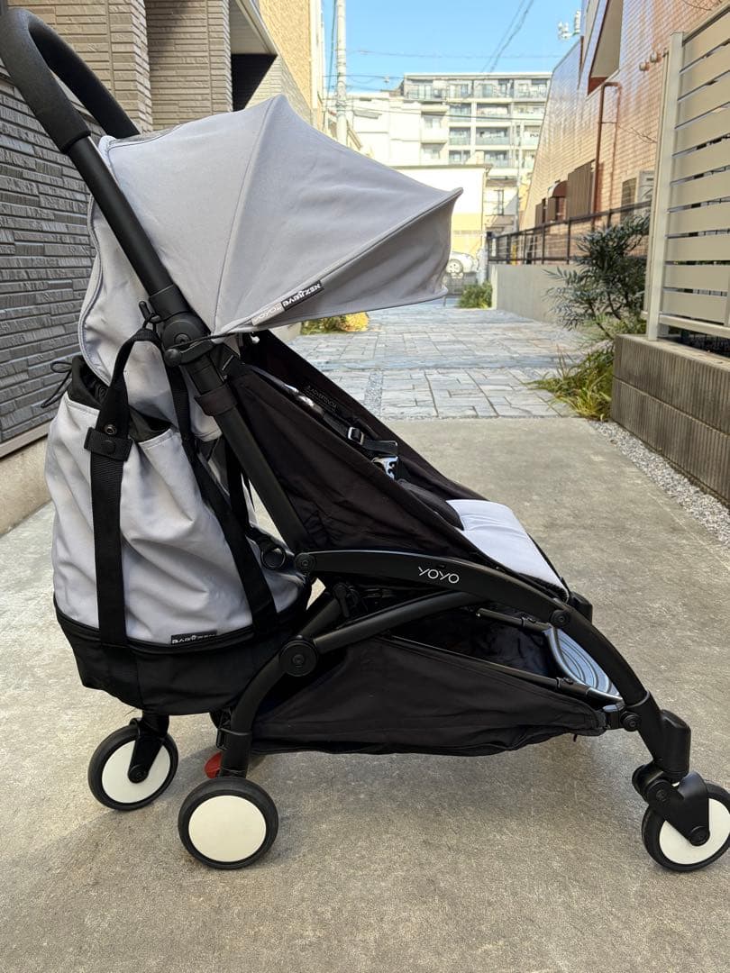 美品✨YOYO6+ ベビーゼン ベビーカー ストーン BABYZEN バック付属