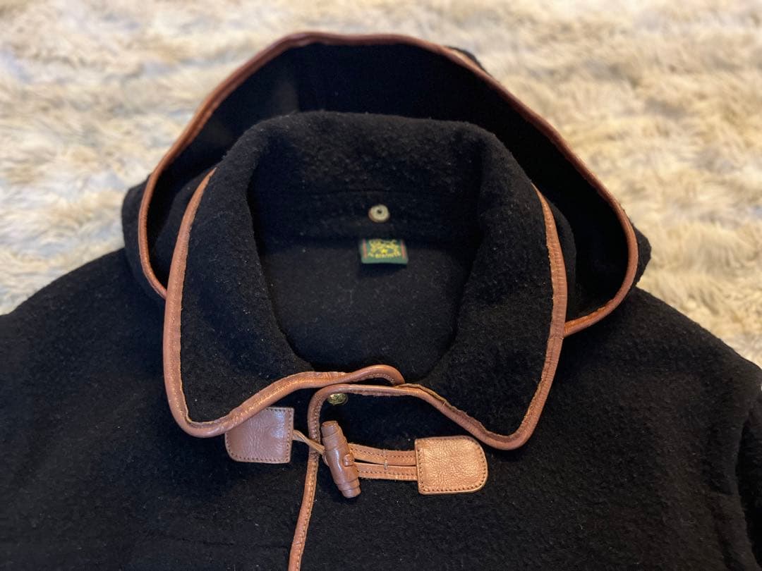 【希少ヴィンテージ】イルビゾンテ レザー×ウール ダッフルコート 2way