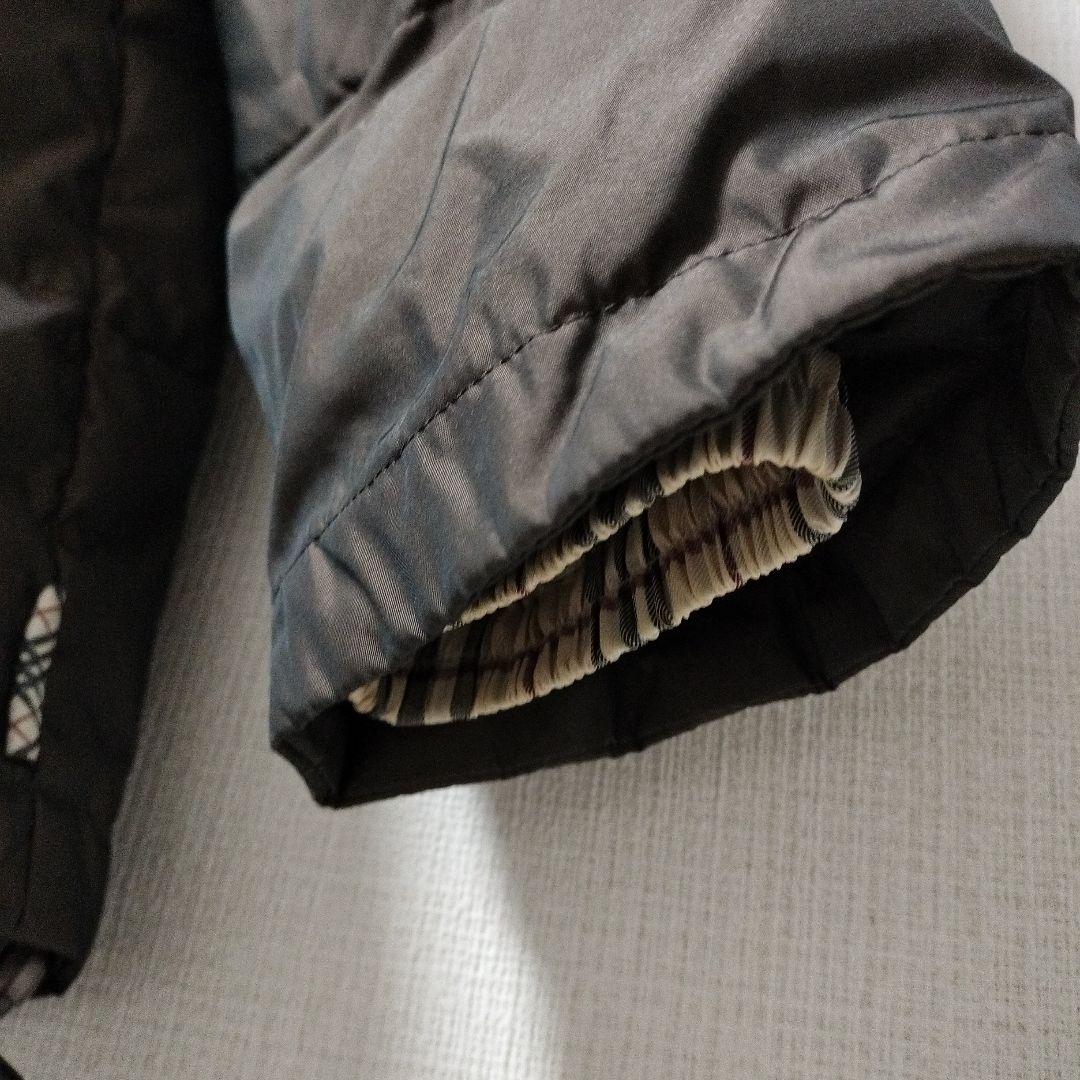 BURBERRY London ダウンジャケット ノバチェック ブラウン 9号