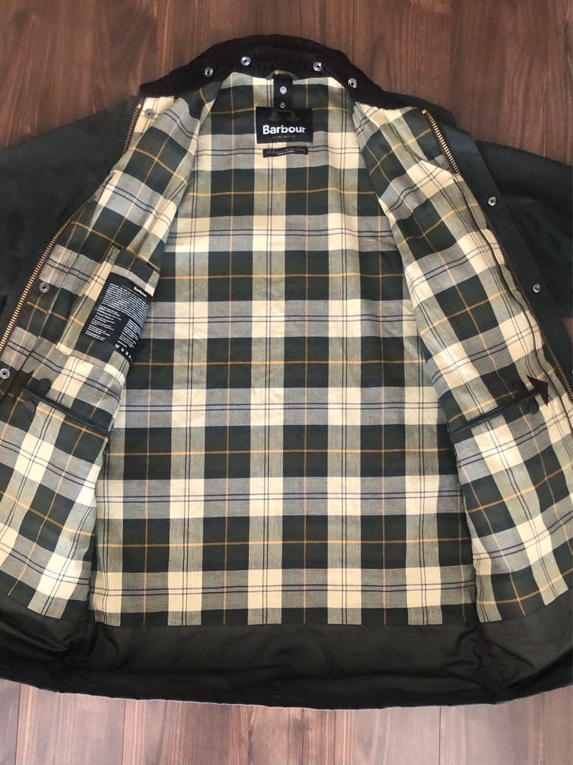【わっきー様】Barbour BORDER JACKET SIZE 38