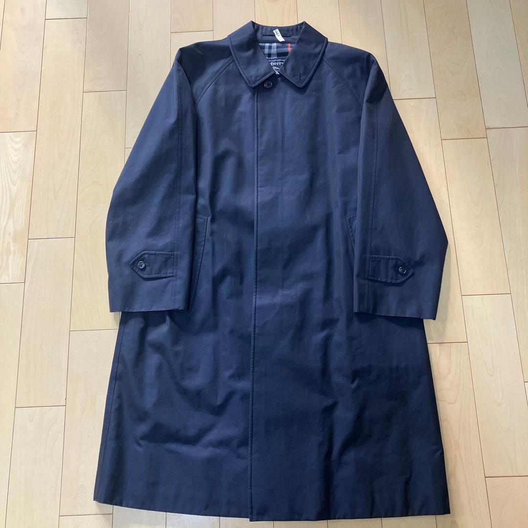 Burberrys ステンカラーコート ネイビー