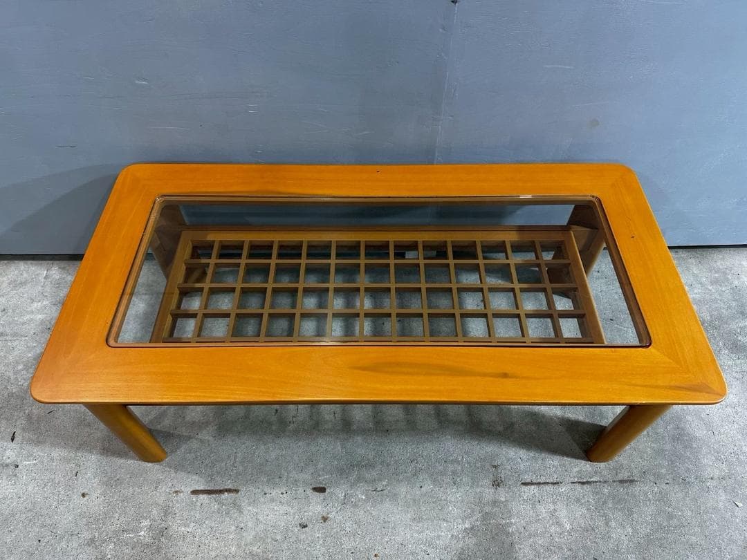 難あり 富士ファニチア ガラステーブル センターテーブル テーブル RW287