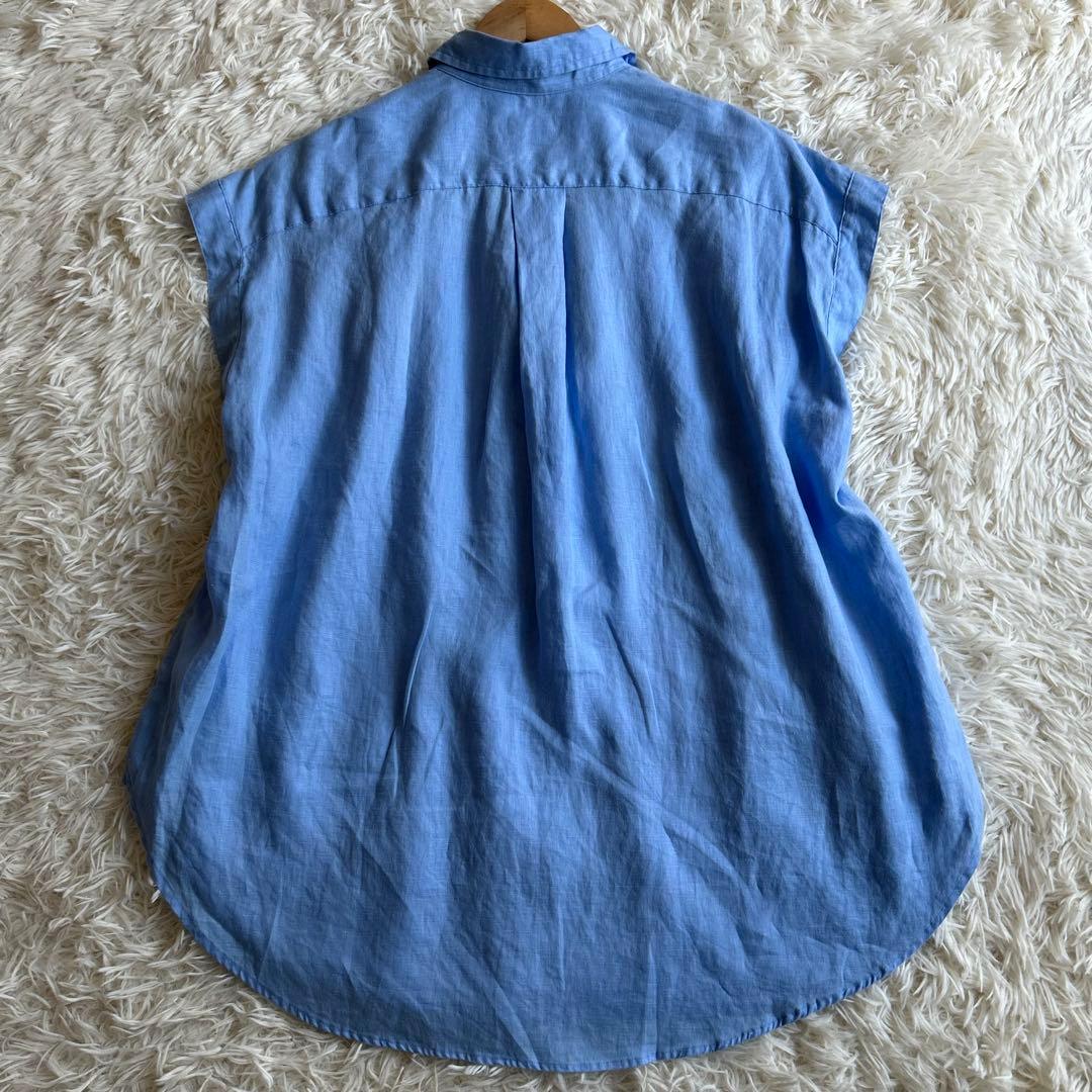 美品✨24SS ポロラルフローレン　リネンポップオーバーシャツ