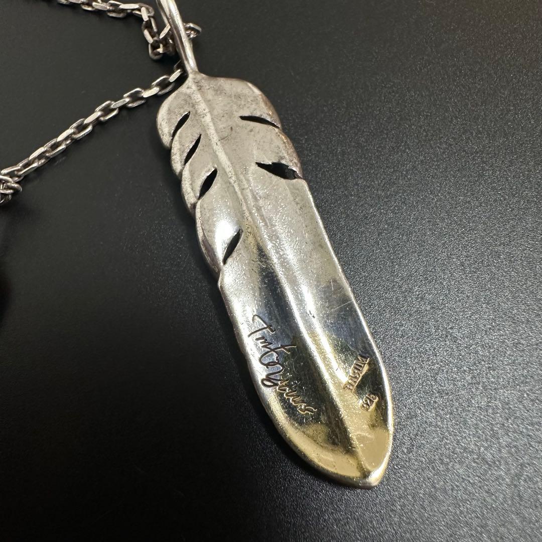 TMT×HARIM 3連フェザーネックレス ティーエムティー ハリム SV925