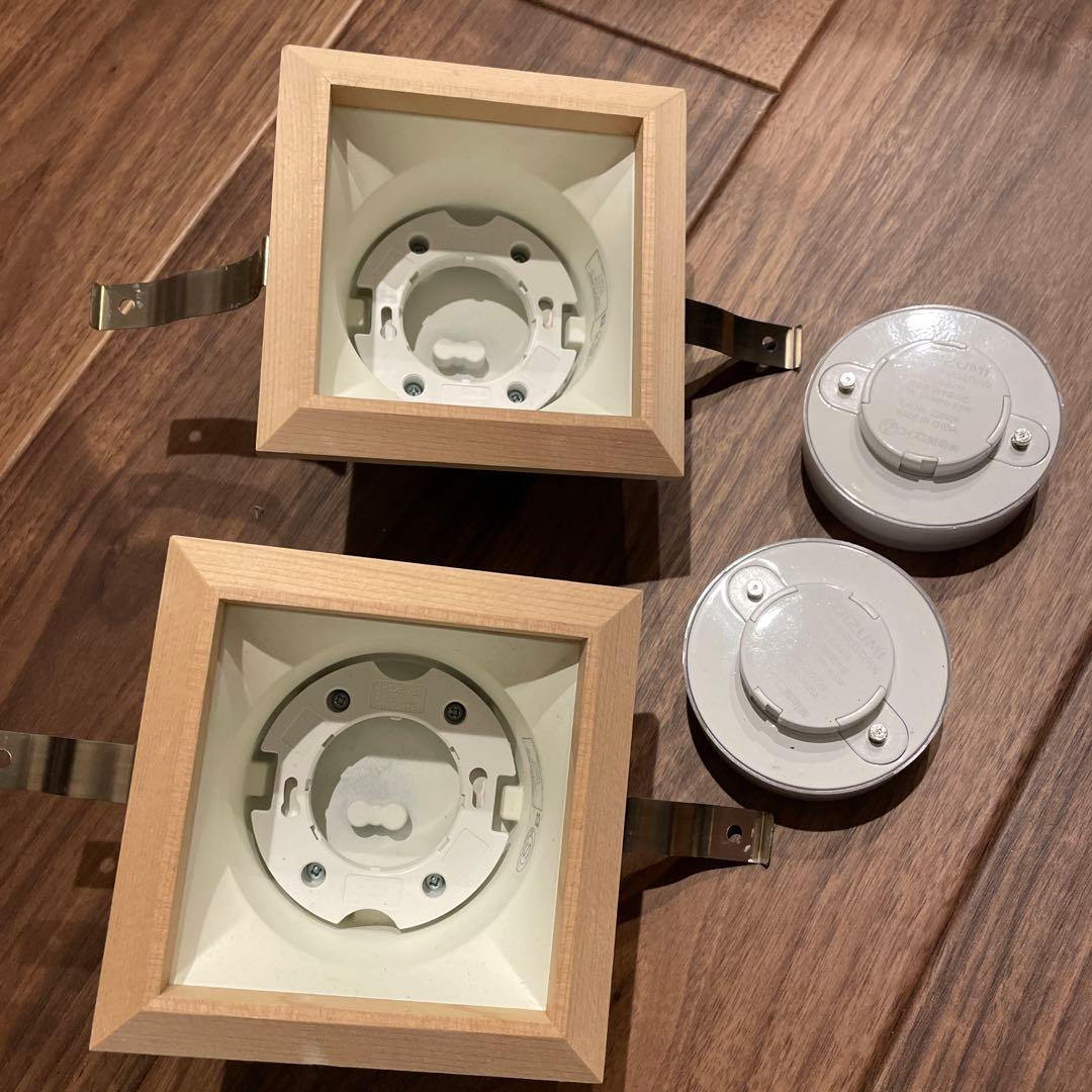 コイズミ LEDダウンライトAD1258N35、2個セット