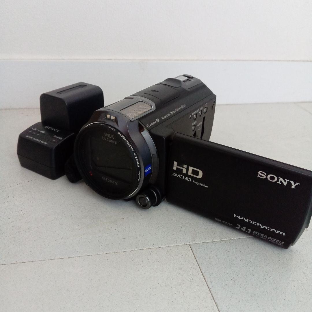 美品SONY HDR-CX560 ビデオカメラ バッテリーセット