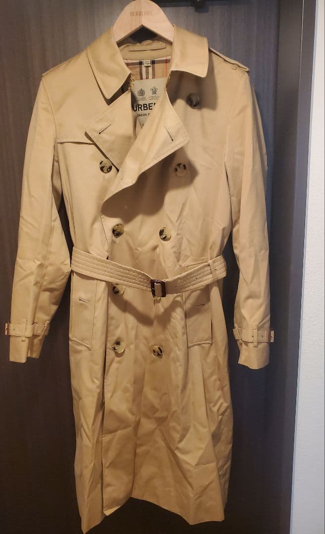 BURBERRY ロング　ケンジントン　ヘリテージ　トレンチコート