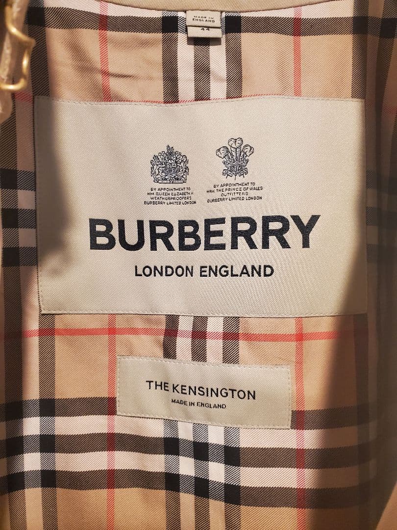 BURBERRY ロング　ケンジントン　ヘリテージ　トレンチコート