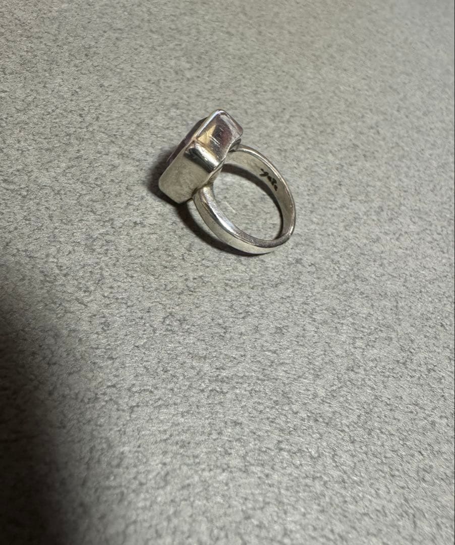 アガット agete アメジストリング　シルバー