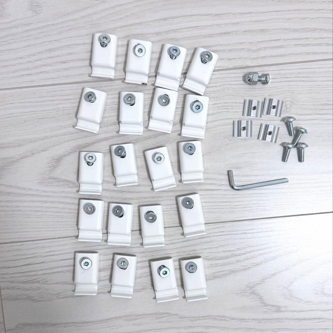 スチールユニットシェルフ・スチール棚セット・大・ライトグレー