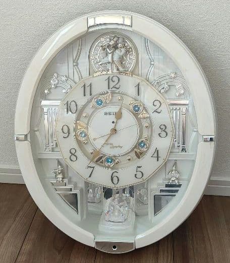 39曲　セイコー　電波　からくり時計　RE576A　メロディ　音楽　時計　子供