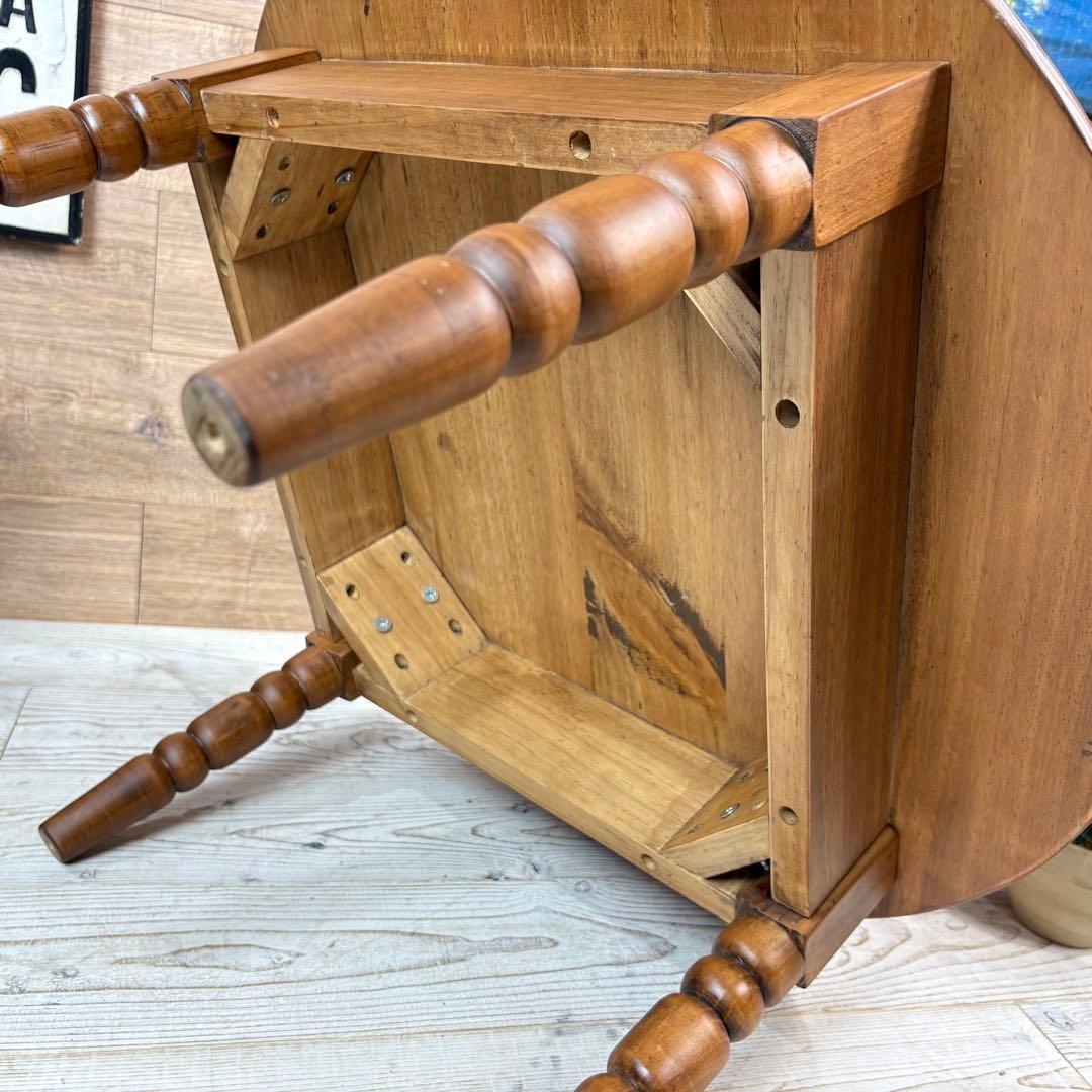 カントリー北欧調丸テーブル無垢ナチュラルウッド木製座卓松材無垢ちゃぶ台