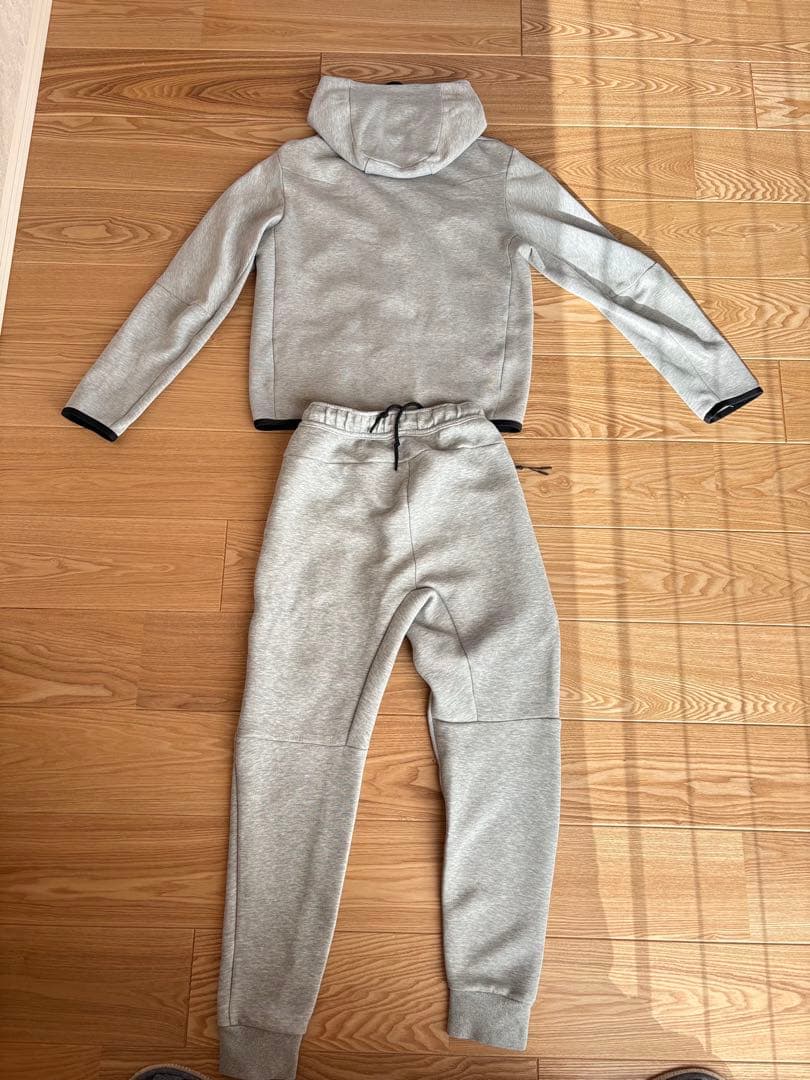 廃盤NIKE旧テックフリースセットアップSサイズグレー美品