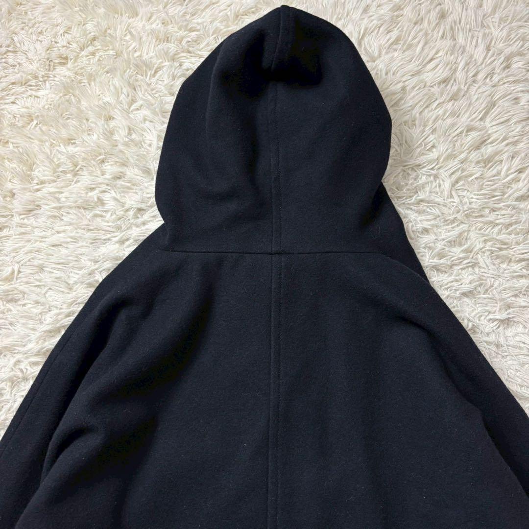 LOISIR ロワズィール　フーデッドコート　ポンチョ風　38