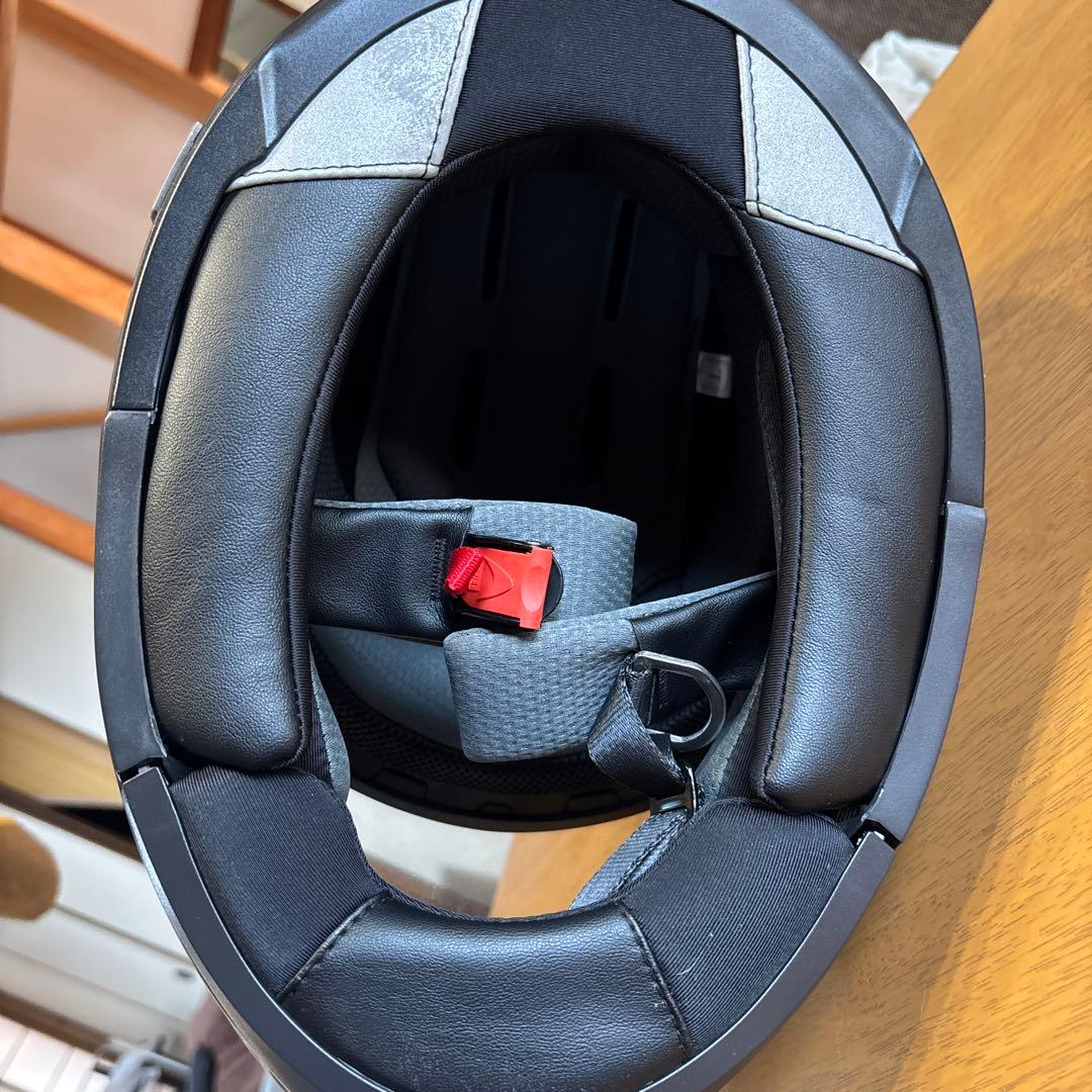 フルフェイスヘルメット ブラック/ インカム付き