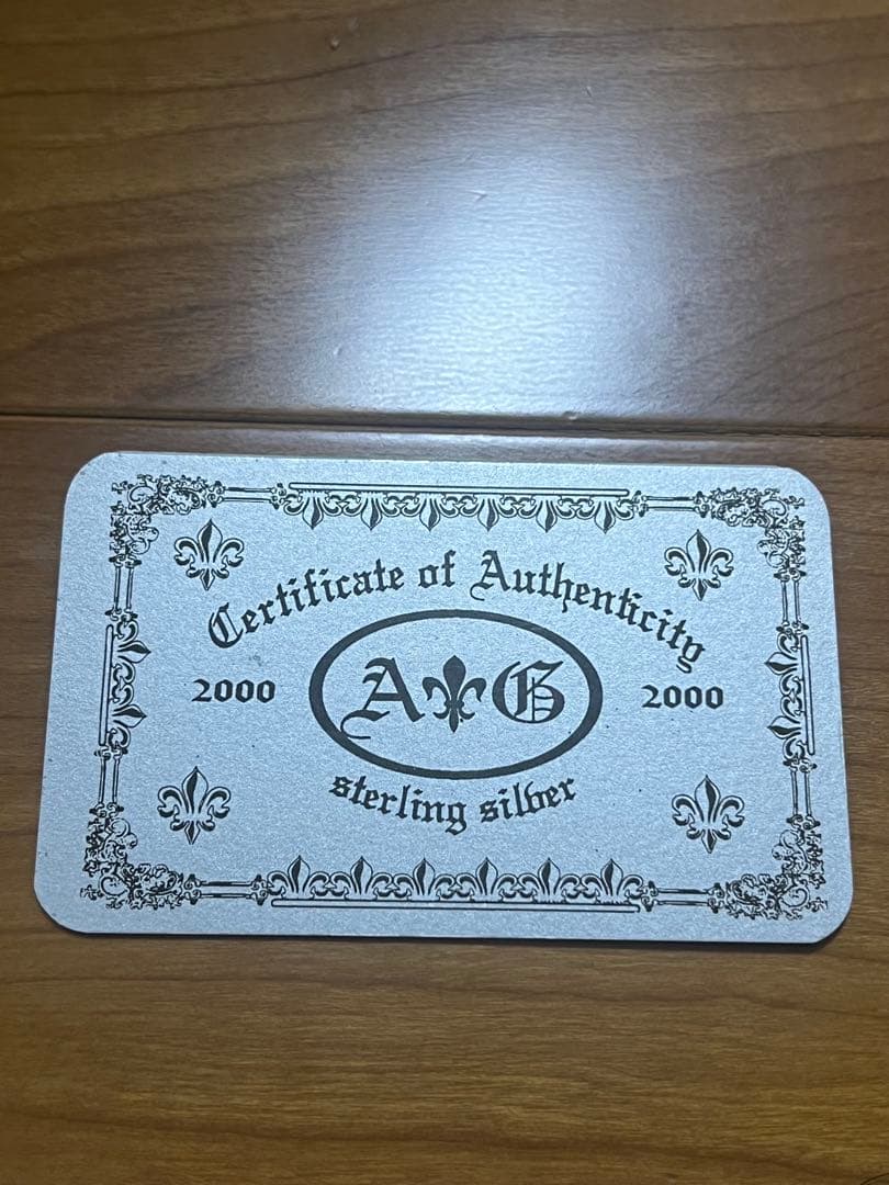 A&Gシルバー チェーンブレスレット 約20cm