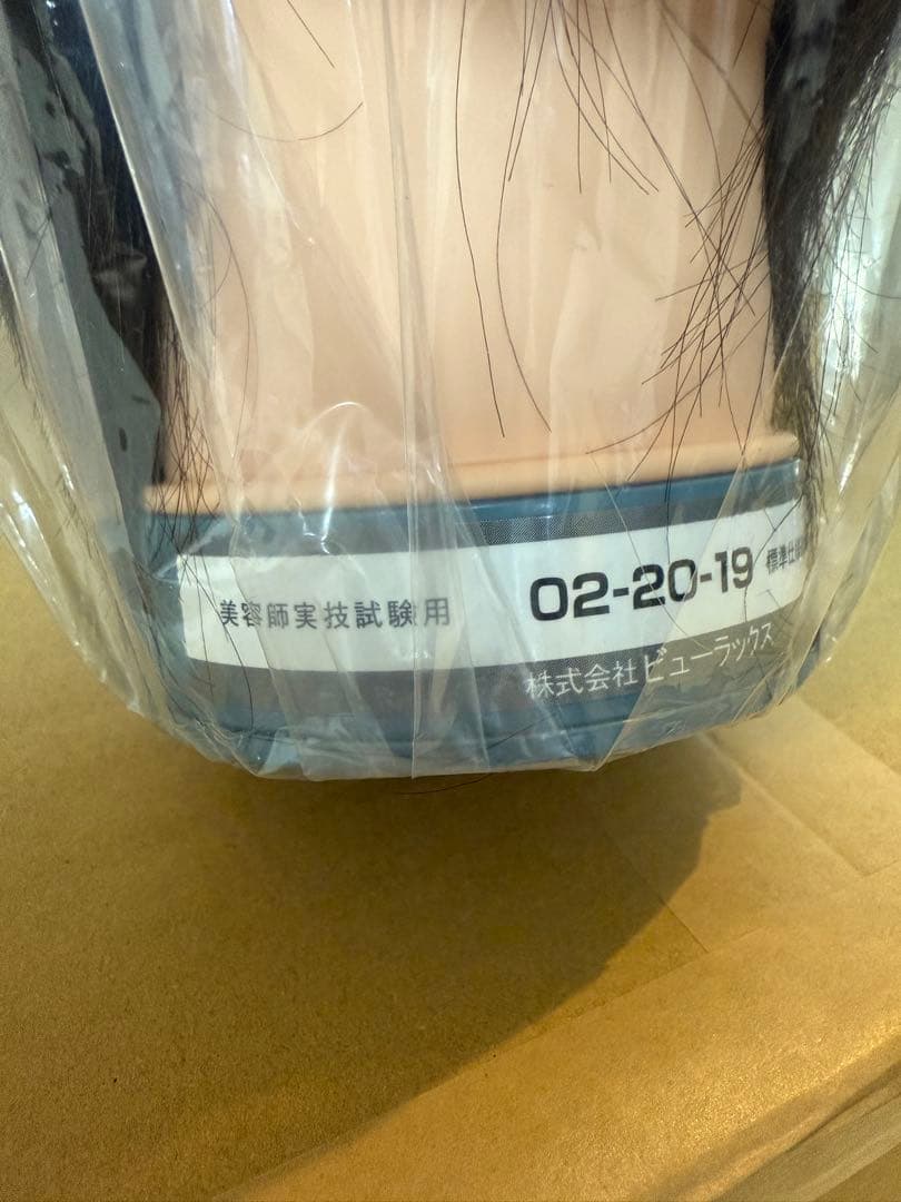 国家試験用カットウィッグ16体