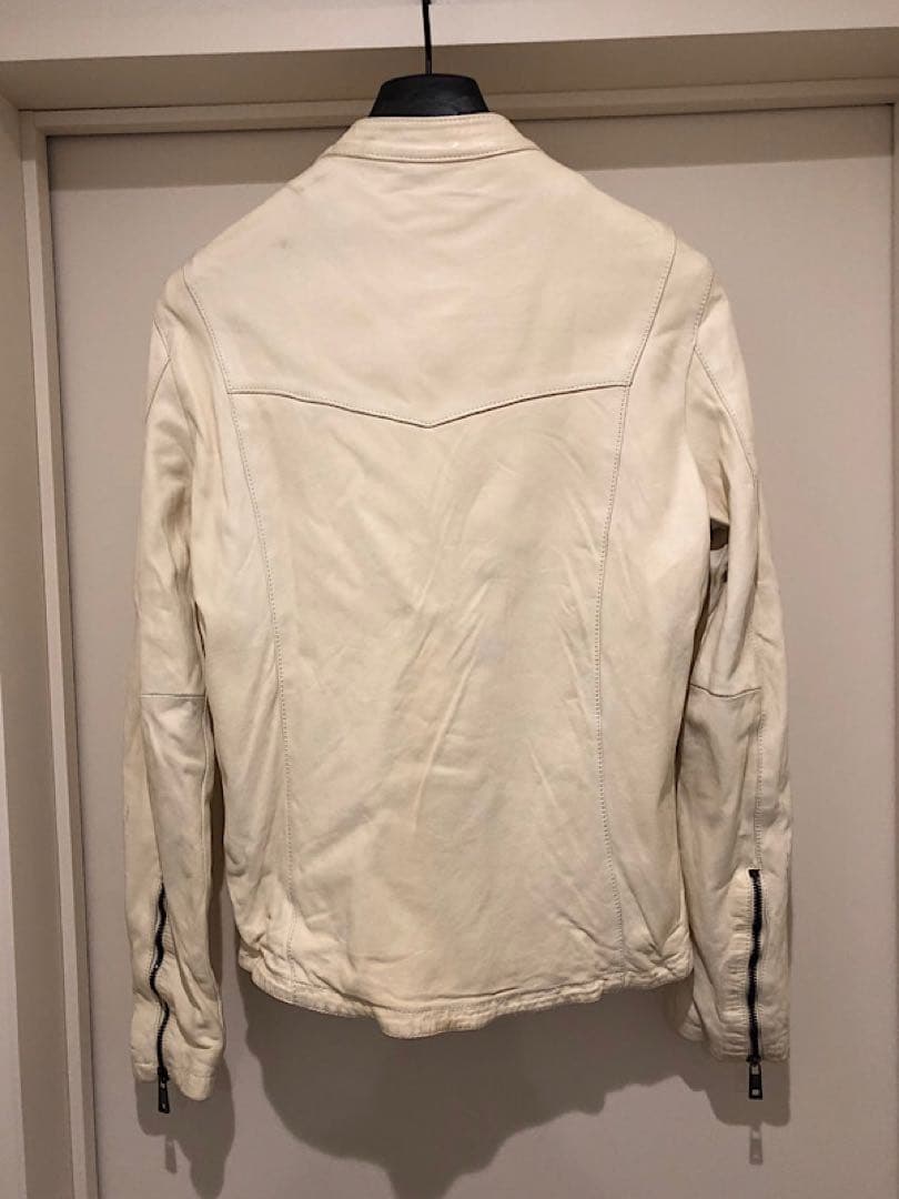 GIORGIO BRATOジョルジオブラット21FWラムレザーシングルライダース