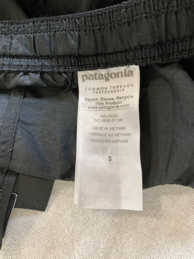 【廃盤】パタゴニア　フーディニパンツ　ブラック　メンズS（US）