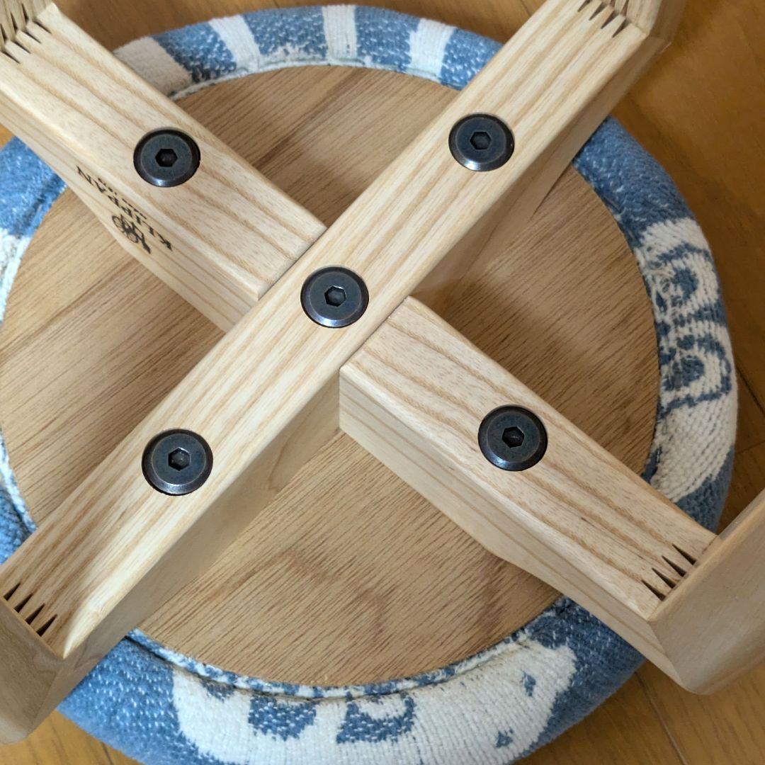 ★お値下げ★KLIPPAN（クリッパン）スツール　ヒツジ　ブルー系