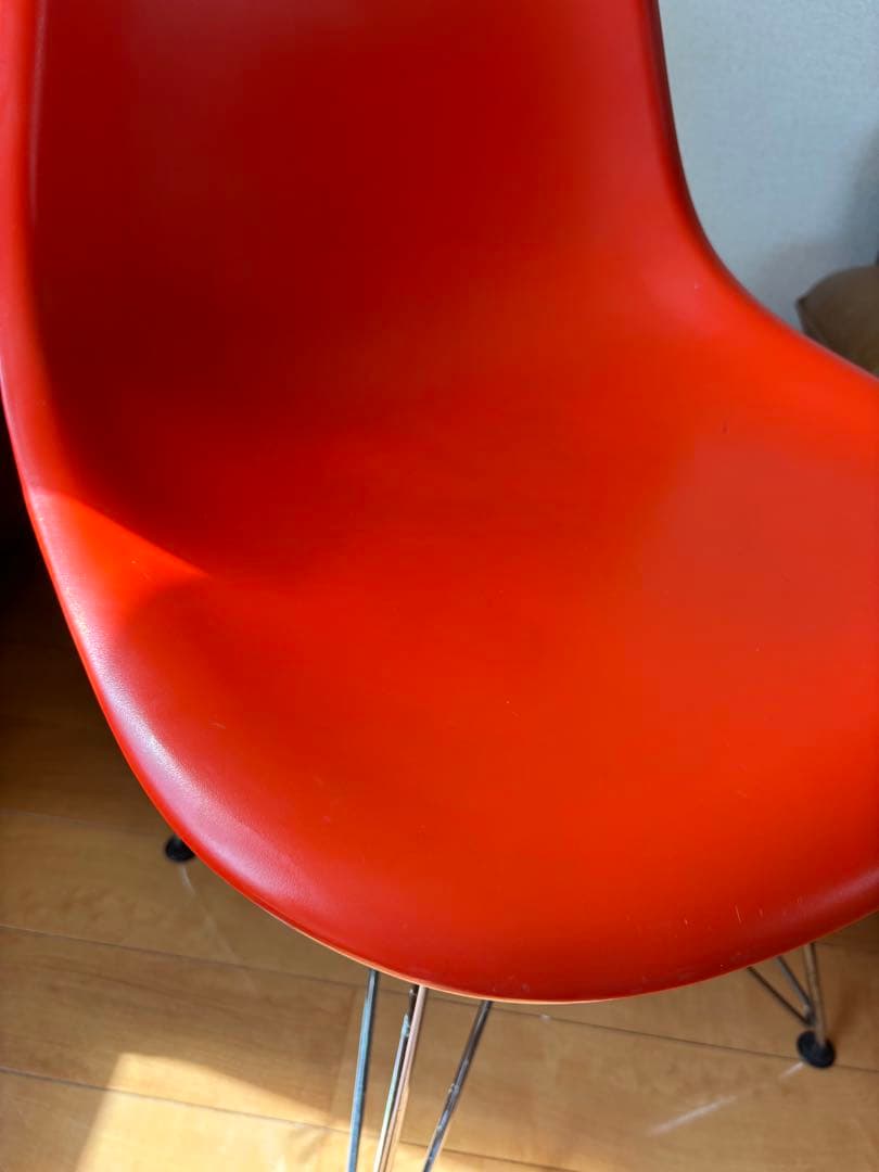 Herman Miller Vitra イームズ シェルチェア レッド