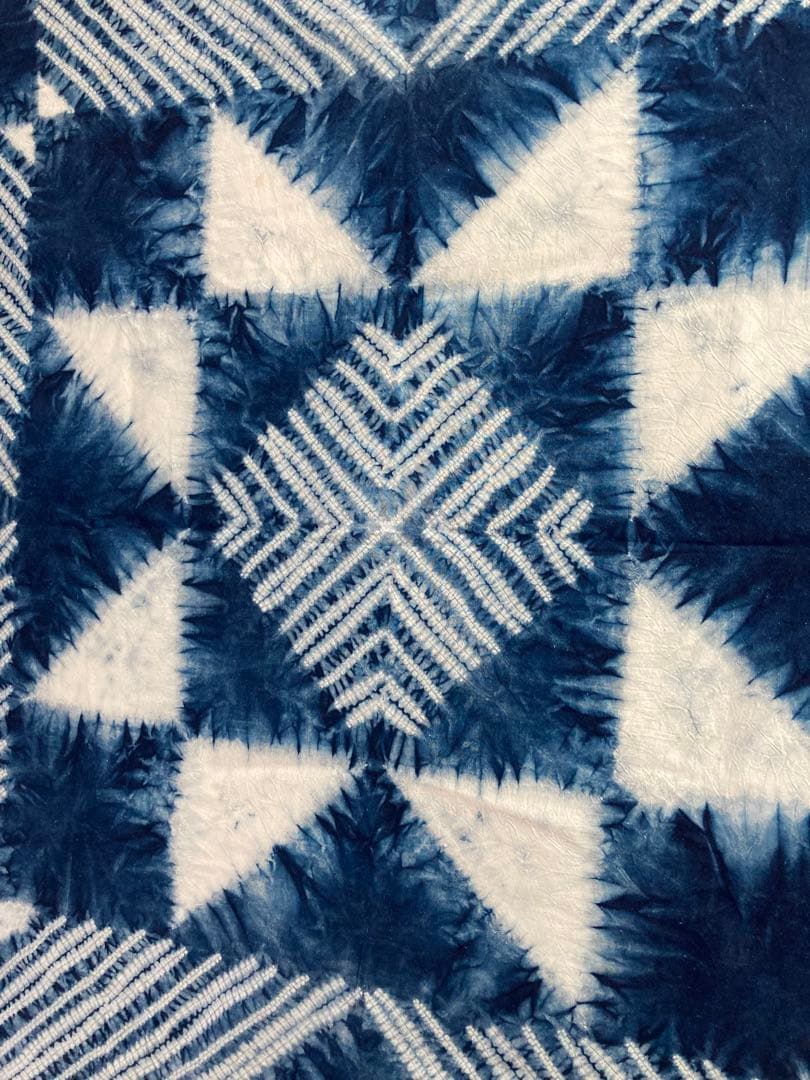 藍染　こたつ掛け　カバー　テーブルクロス　タペストリー