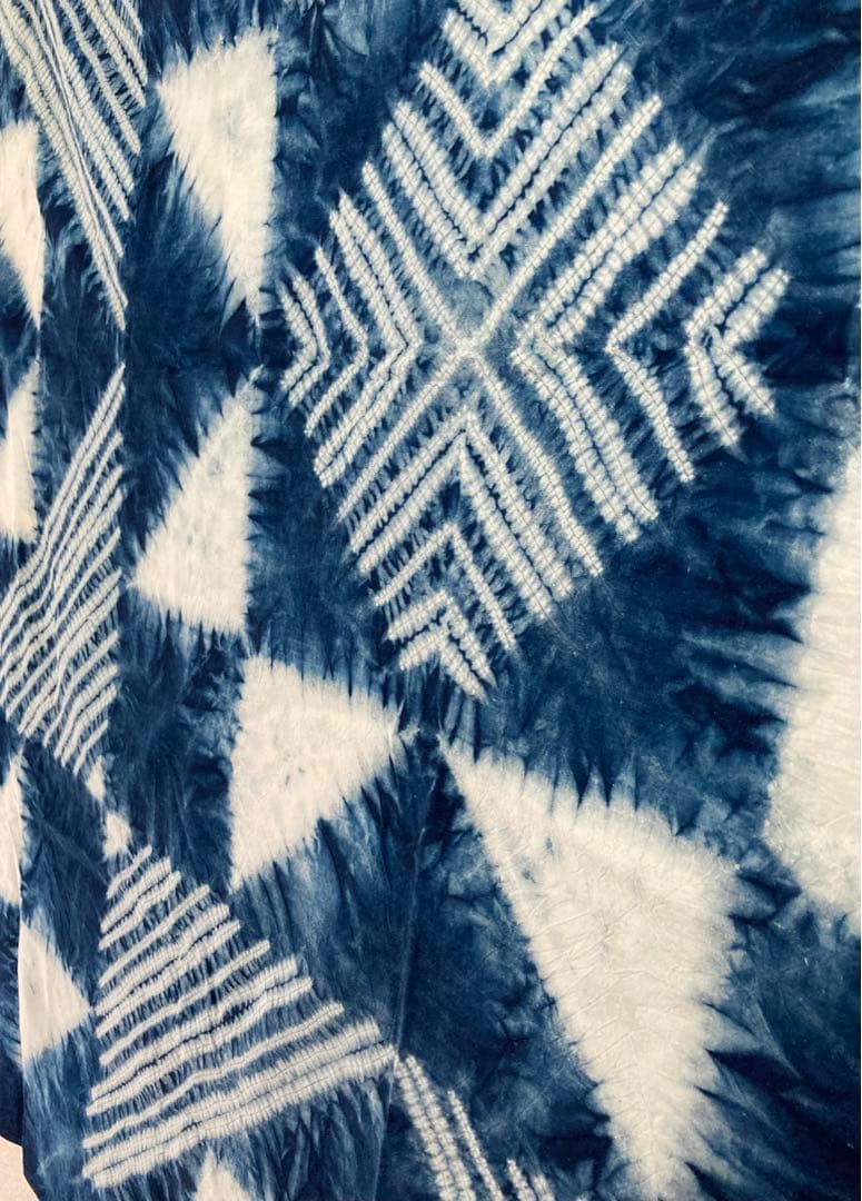 藍染　こたつ掛け　カバー　テーブルクロス　タペストリー