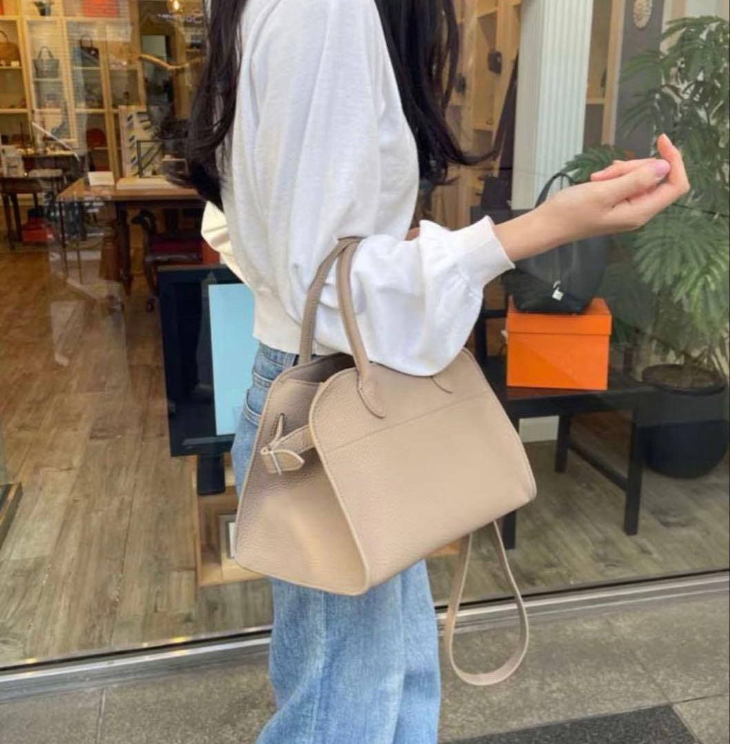 完売品 リアルレザートートバッグ 大収納 the ROW マルゴー 風デザイン