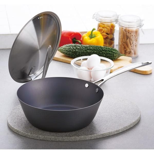 涅 IH対応窒化鉄いため鍋24cm