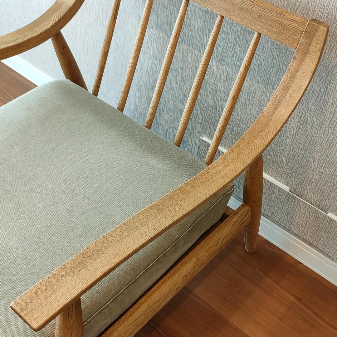 関家具　ヴィンテージ　アームチェア　アルネ　ラウンジチェア①