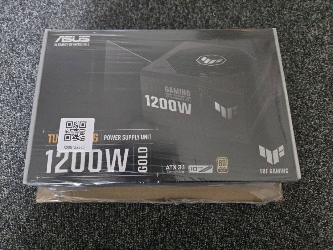 【新品未使用】ASUS TUF GAMING 1200W 電源ユニット