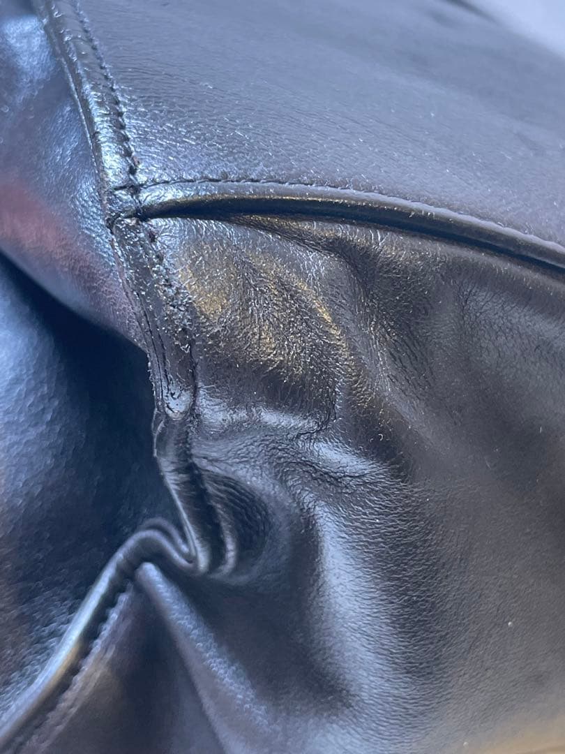 【極美品】CHANEL トートバッグ　チェーン　ラムスキン　ブラック　シール付き