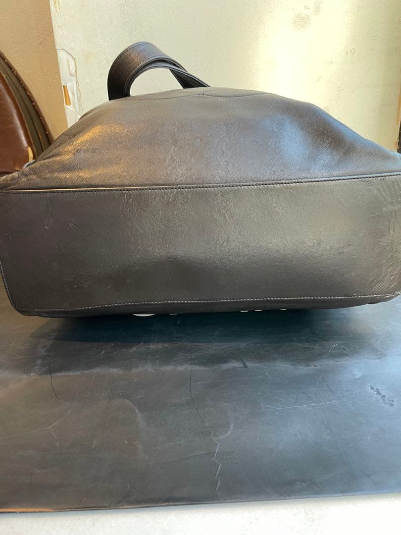 【極美品】CHANEL トートバッグ　チェーン　ラムスキン　ブラック　シール付き